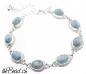 Preview: larimar silber armband