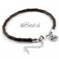 Preview: Onlineshop anklet jewelry made of leather