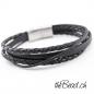 Preview: magnetic clasp leather bracelet