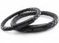 Preview: partnerschmuck set gravur lederarmbänder