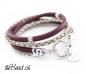 Preview: jewelry online shop leather bracelet pink