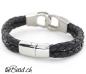 Preview: magnetschmuck Herren Lederarmband von theBead