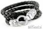 Preview: braided leather bracelet lion