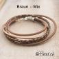 Preview: farbauswahl lederarmband blume des lebens