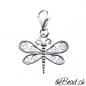 Preview: Butterfly Star Charm Silver Sterling