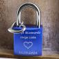 Preview: love lock with engraving