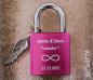 Preview: love lock with engraving