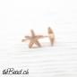 Preview: seastar rosegold earrings