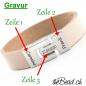 Preview: Damen Armband graviert tolle Geschenkidee