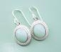 Preview: silberschmuck ohrringe aus amazonit und silber