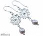 Preview: Ohrringe aus Labradorit Edelsteinen und Silber schweizer Schmuck Onlineshop