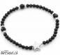 Preview: onyx steinarmband mit Stern