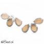 Preview: 925 sterling silber ohrstecker mit mondstein