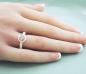 Preview: ring Silber Fingerring mit  mondstein edelsteinen und grünem amethyst sowie bergkristall