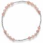 Preview: Silberarmband mit orangen Mondstein