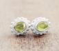 Preview: 925 sterling silber ohrstecker mit peridot