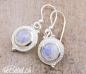 Preview: rainbow moonstone earrings