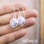 Preview: rainbow moonstone earrings