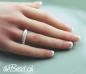 Preview: Pünktchen  ring aus silber und silber ring schweizer schmuck onlineshop thebead