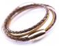Preview: handarbeit von thebead lederarmband mit Glasperle theBead