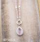 Preview: thebead rosenquarz  perlenhalskette