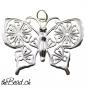 Preview: butterfly made of silver