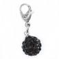 Preview: Charm Anhaenger in schwarz theBead