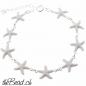 Preview: 925 sterling silber seestern armband und armbänder aus ringen aus 925 sterling silberschmuck von thebead