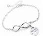 Preview: 925 sterling silber federarmband mit grosser feder