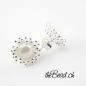Preview: fingerring dots mit passendem Ohrschmuck geschenkidee damen von thebead labradorit schweizer onlineshop