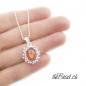 Preview: Sonnenstein geschenkidee silber halskette