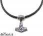 Preview: stainless steel thor hammer men necklace