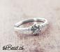 Preview: silber fingerring mit zirkonia