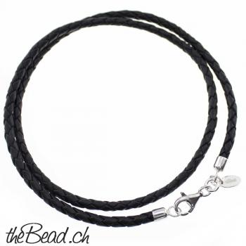 Lederhalsketten von theBead Schweizer Schmuckladen Onlineshop