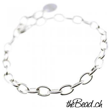 one size 925 massiv sterling silber armband und armbänder aus ringen aus 925 sterling silberschmuck von thebead erbsketten