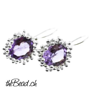 amethyste Ohrstecker  von thebead