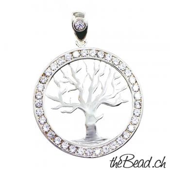 tree of life 925 sterling silver pendant