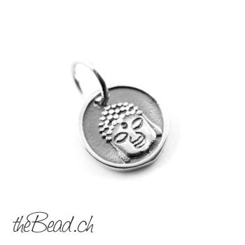 buddha 925 sterling silver pendant