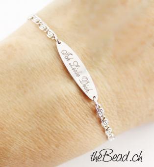 herzanhänger graviert  Armband mit gravur bestellen