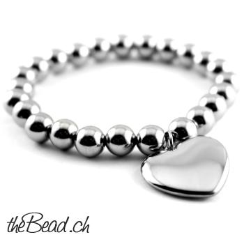 Gravur Armband von theBead aus Edelstahl