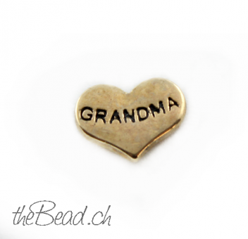 Heart Inlay " Grandma "