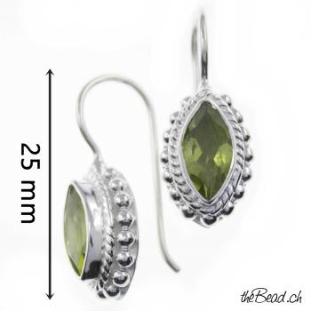 Preview: peridot ohrringe