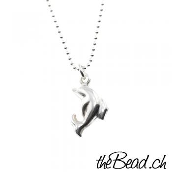 angel pendant with silver necklace