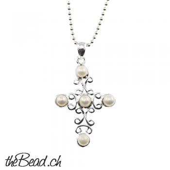 necklace with cross pendant