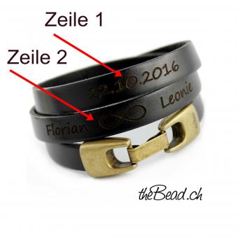 gravur armband vom schweizer schmuck onlineshop