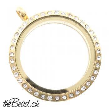 Medaillon rose gold farben in Edelsthal online kaufen schmuck anhaenger in rosegold