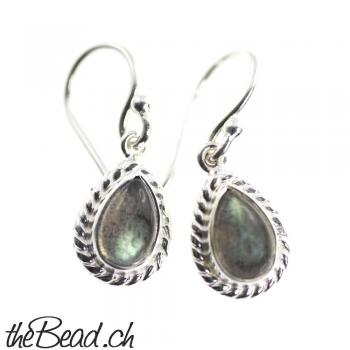 Earrings made of 925 sterling silver