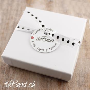 Schmuckverpackung von thebead schmuck onlineshop theBead