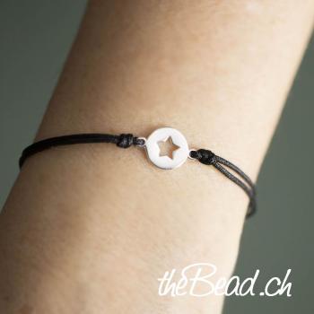 Bracelet with silver star