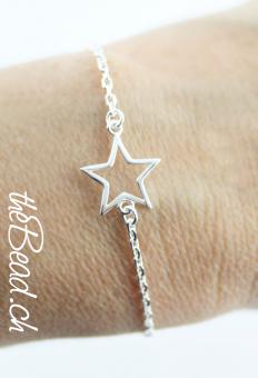 925 sterling silber star silver  armband und silberarmbänder mit federn von thebead